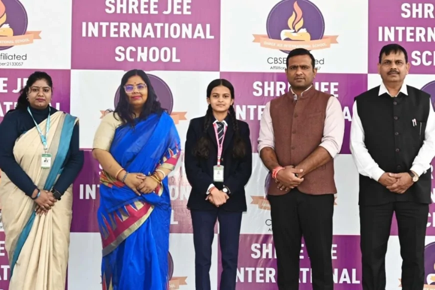 97.2 प्रतिशत अंक पाकर श्रीजी स्कूल की वंशिका सिंह बनीं टापर