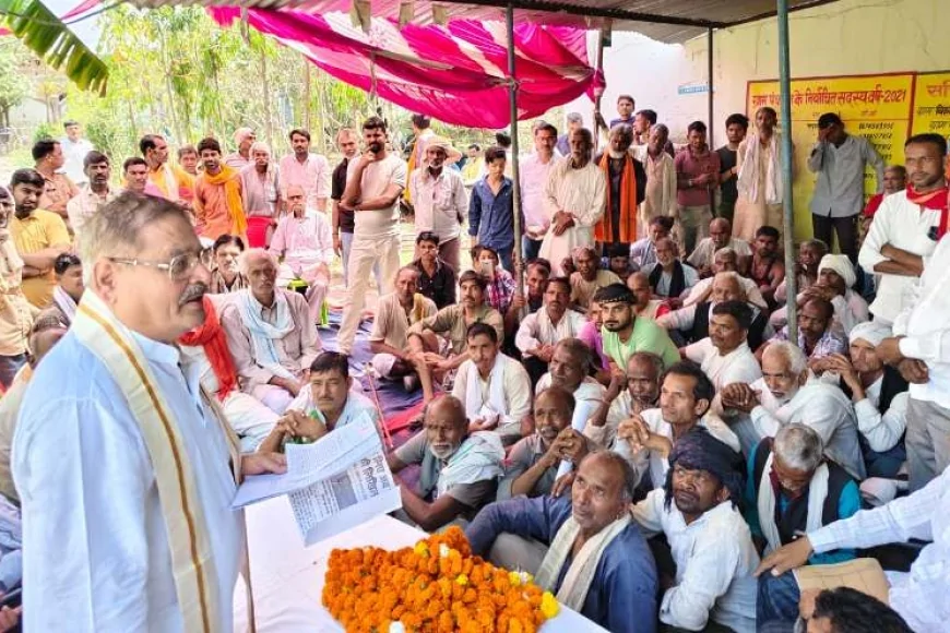 ग्राम अलिहा में चकबंदी प्रक्रिया पर विवाद, विधायक विशंभर सिंह यादव ने आयुक्त व डीएम को भेजा पत्र