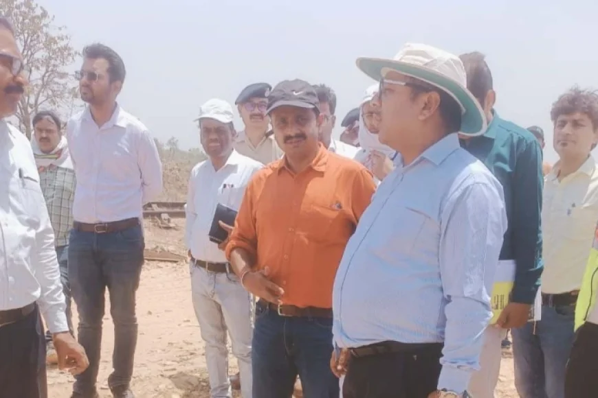 मंडल रेल प्रबंधक ने विंडो ट्रेलिंग से किया निरीक्षण