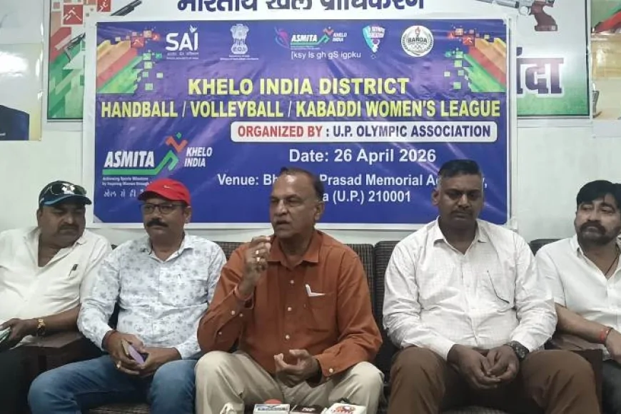 अस्मिता खेलो इंडिया के तहत बाँदा में महिला खेल प्रतियोगिताएँ 26 अप्रैल को, 24 टीमों की सहभागिता, खिलाड़ियों में उत्साह