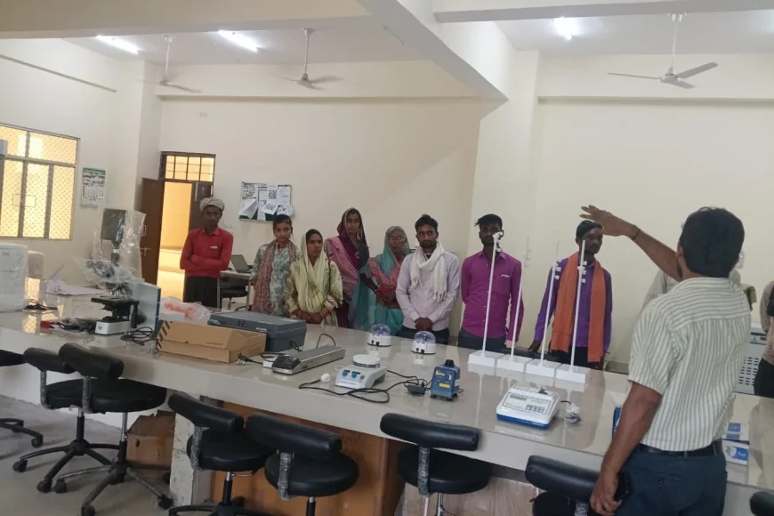 बाँदा कृषि विश्वविद्यालय में 'विश्व पशु चिकित्सा दिवस' की धूम, आधुनिक तकनीकों से रूबरू हुए किसान