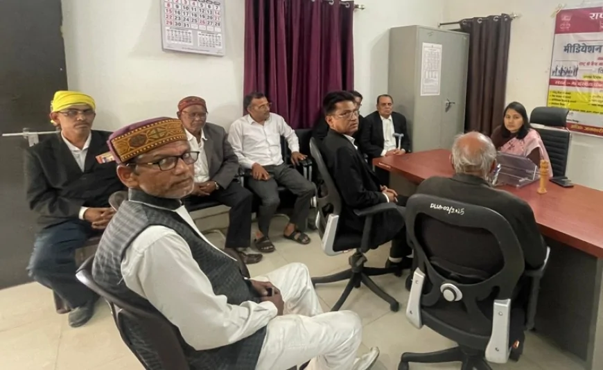 मध्यस्थता अभियान में 70 पत्रावलियां निस्तारित