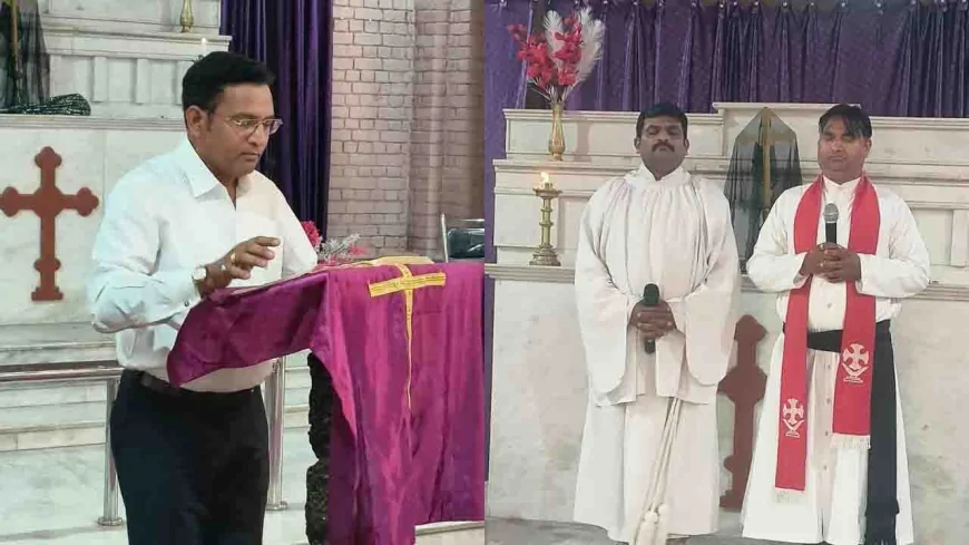 गुड फ्राइडे पर सेंट जॉर्ज चर्च में विशेष प्रार्थना सभा, प्रभु यीशु के ‘सात वचनों’ पर हुआ चिंतन