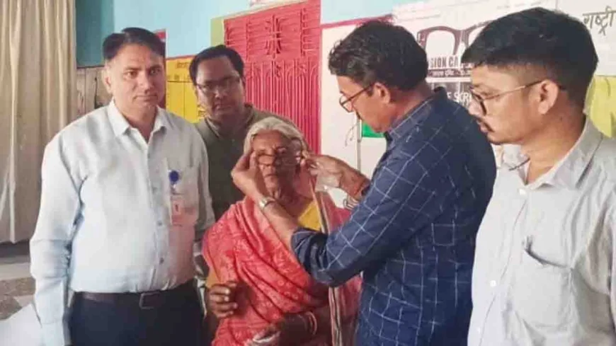 विश्व स्वास्थ्य दिवस पर शिविर में सैकड़ों लोग लाभान्वित