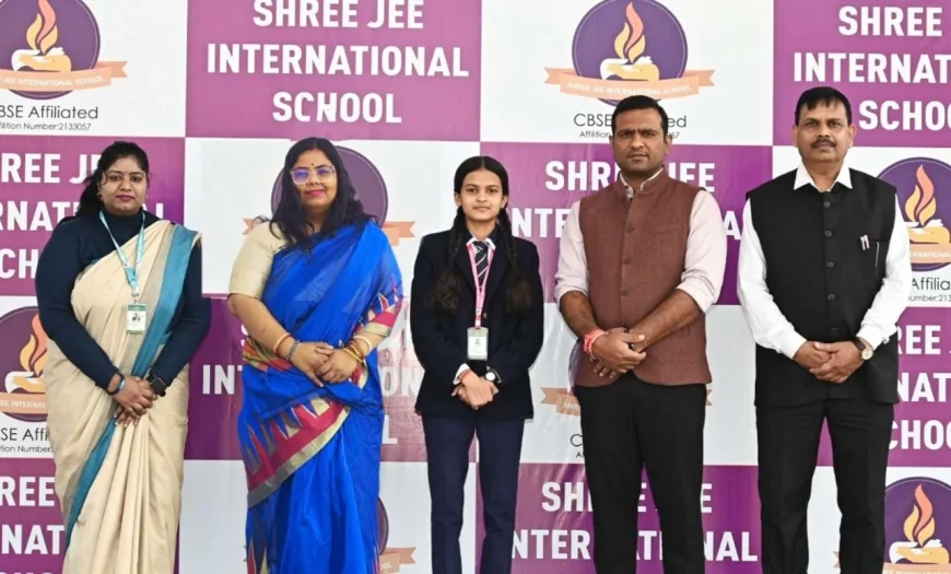 97.2 प्रतिशत अंक पाकर श्रीजी स्कूल की वंशिका सिंह बनीं टापर