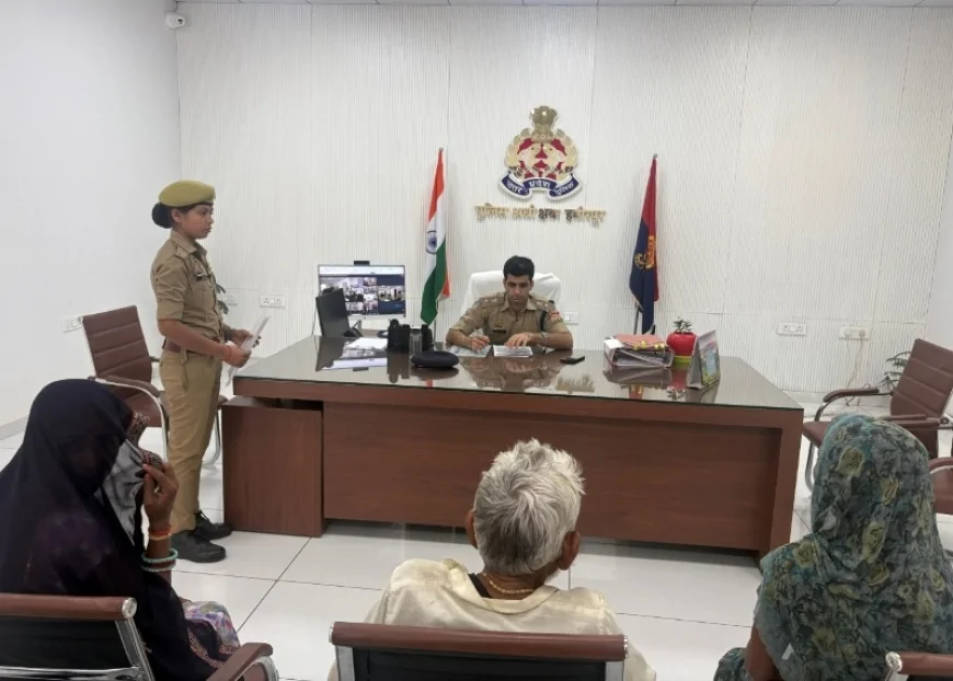 हमीरपुर में एसपी की जनसुनवाई, फरियादियों की समस्याएं सुनी गईं