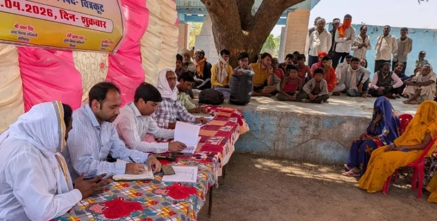 एडीएम नमामि गंगे ने ग्राम चौपाल में सुनी समस्याएं