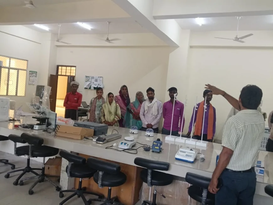 बाँदा कृषि विश्वविद्यालय में 'विश्व पशु चिकित्सा दिवस' की धूम, आधुनिक तकनीकों से रूबरू हुए किसान