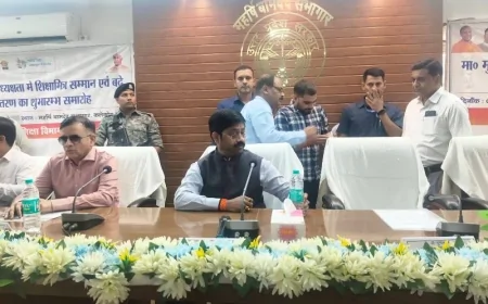 बांदा में मंत्री नंदी का दौरा, शिक्षामित्र सम्मान समारोह में हुए शामिल
