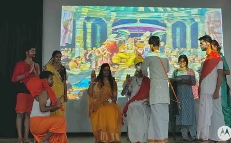 राजकीय इंजीनियरिंग कॉलेज, बांदा में ‘रामायण’ पर अंग्रेज़ी रोल प्ले, विद्यार्थियों ने बिखेरा प्रतिभा का रंग