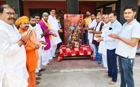 वीर शिरोमणि महाराणा प्रताप की राष्ट्रभक्ति हर भारतीय के लिए प्रेरणास्रोत- आर के सिंह पटेल