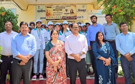 डीएम एवं आकांक्षा समिति अध्यक्ष ने आरसेटी में ब्यूटी पार्लर, सिलाई प्रशिक्षण का किया शुभारंभ