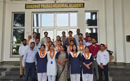 भागवत प्रसाद मेमोरियल एकेडमी का CBSE कक्षा 12वीं परिणाम शानदार