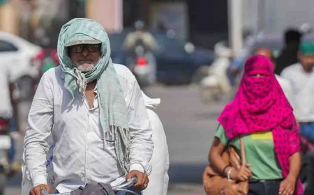 बांदा में भीषण गर्मी का कहर, पारा पहुंचा 44 डिग्री