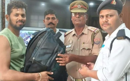 खोए बैंग को पाकर व्यक्ति के चेहरे पर लौटी मुस्कान