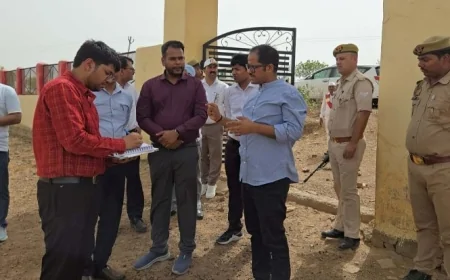 निरीक्षण : सफाई व्यवस्था में लापरवाही पर डीएम नाराज