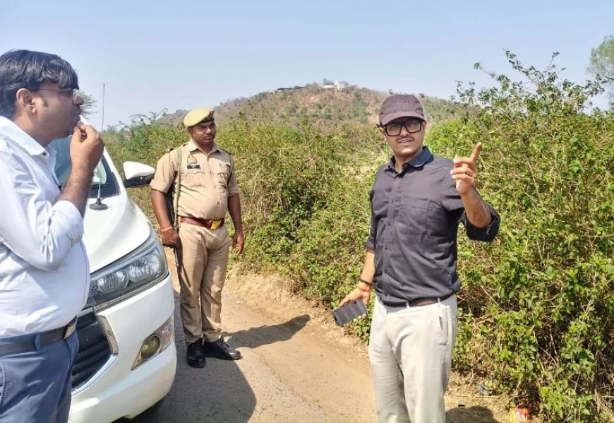 डीएम ने निर्माण एवं विकास कार्यों का किया निरीक्षण