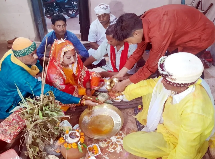 समाजसेवी आशीष रघुवंशी ने गरीब परिवार के बेटी की कराई शादी