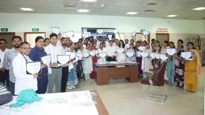 देशव्यापी NRP दिवस पर बांदा में नवजात पुनर्जीवन प्रशिक्षण, 53 स्वास्थ्यकर्मी हुए प्रशिक्षित