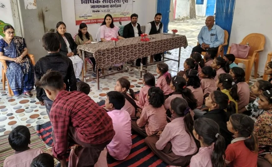 विद्यालय में जागरुकता कार्यक्रम कर दी गई जानकारी
