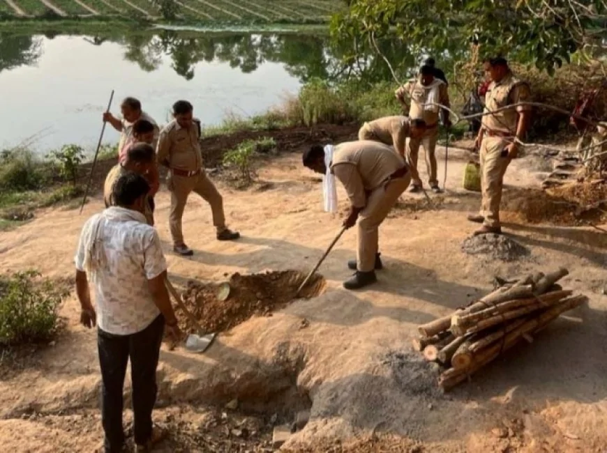 आबकारी टीम ने 400 किग्रा लहन, 35 लीटर कच्ची शराब पकड़ी