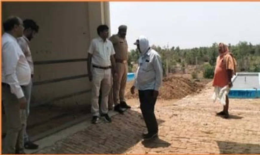 ऊंचाडीह की वृहद गौशाला का सीडीओ ने किया निरीक्षण