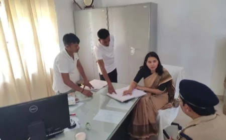प्राधिकरण सचिव ने जिला कारागार का निरीक्षण कर देखी व्यवस्थाएं