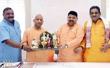 सीएम से मिले जनप्रतिनिधि, चित्रकूट के विकास पर हुई विस्तृत चर्चा