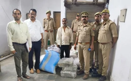 बांदा में नकली गुटखा फैक्ट्री का भंडाफोड़, पुलिस ने छापेमारी कर आरोपी को दबोचा