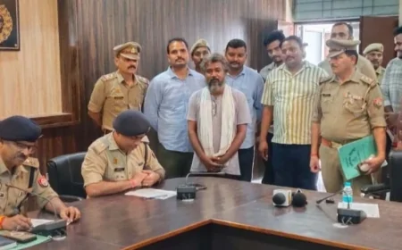 दो माह से लापता नगर पालिका कर्मी वृंदावन में मिला