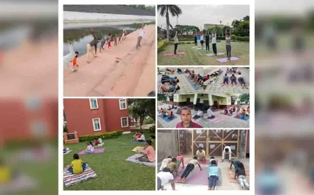 योगमय हुआ चित्रकूट, घर-घर संदेश पहुंचा रहे योग साधक