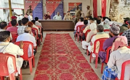 चित्रकूट : भाईचारे एवं सौहार्द के साथ मनायें मोहर्रम पर्व : एसपी
