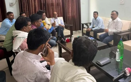 पीसीआई सदस्य ने बैठक कर पत्रकारों की जानी समस्याएं