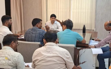 एडीएम नमामि गंगे ने की रेट्रोफिटिंग पेयजल योजनाओं की समीक्षा