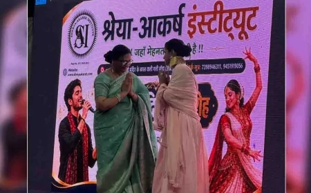 आर्य कन्या इंटर कॉलेज में 10 दिवसीय कथक कार्यशाला का शुभारंभ