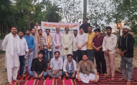 बांदा में जल-जंगल-पहाड़ बचाओ अभियान को मिली नई दिशा