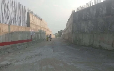 रेलवे फाटक पर सब-वे निर्माण से आवागमन होगा सुगम एवं सुरक्षित