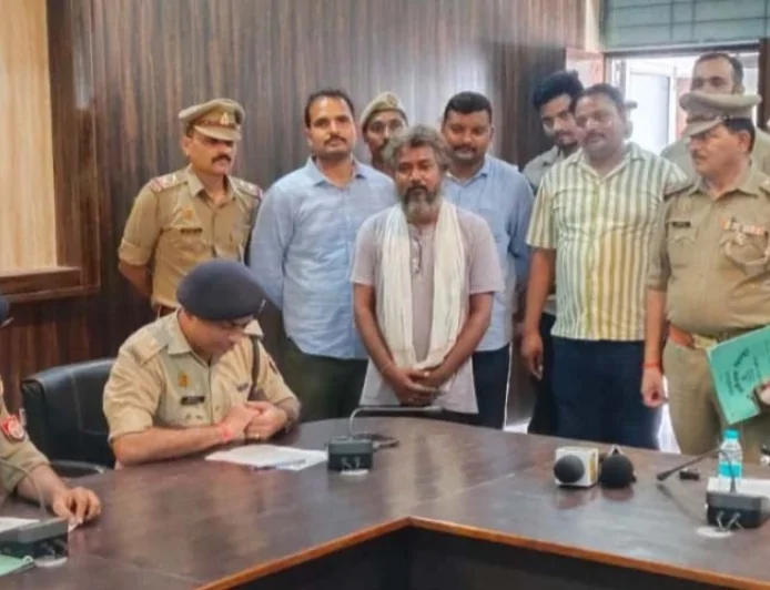 दो माह से लापता नगर पालिका कर्मी वृंदावन में मिला