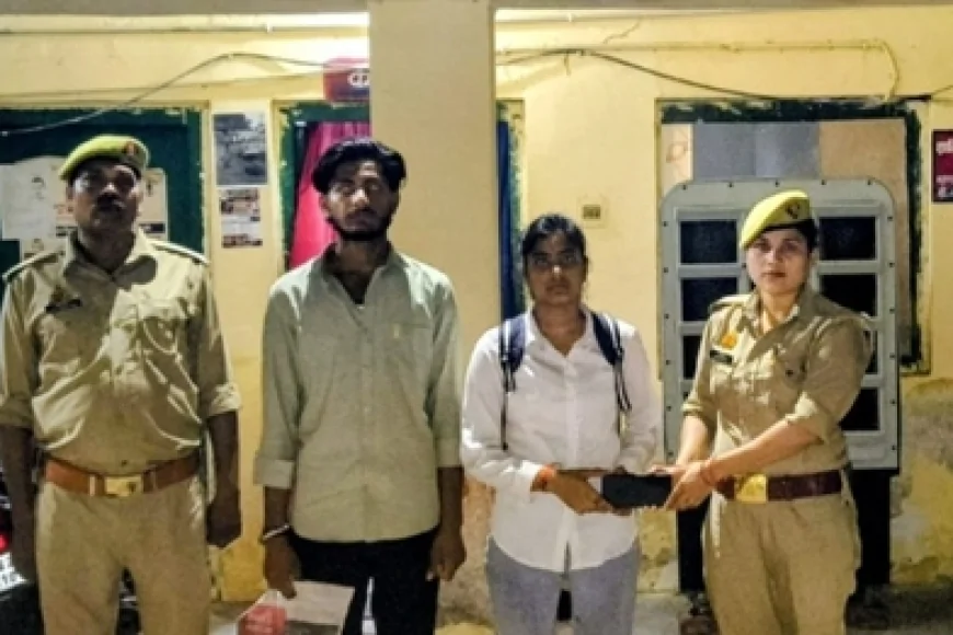 महिला यात्री का गुम मोबाइल फोन बरामद कर जीआरपी ने किया सुपुद