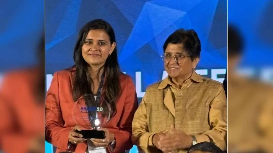 भारत कॉन्क्लेव 2026 में बांदा की बेटी डॉ. सदफ खान को मिला एक्सीलेंस इन टेक-ड्रिवन रियल एस्टेट इनोवेशन अवार्ड