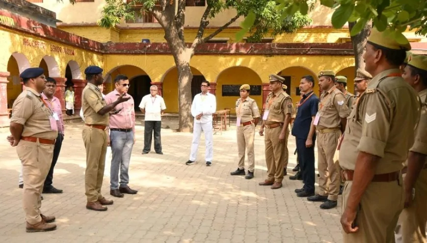 कमिश्नर-डीआईजी ने कंट्रोल रूम का किया निरीक्षण