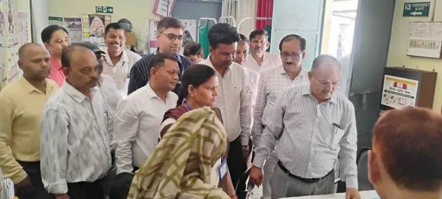 बच्चों को विटामिन ए खुराक पिला संपूरण अभियान का सीएमओ ने किया शुभारंभ
