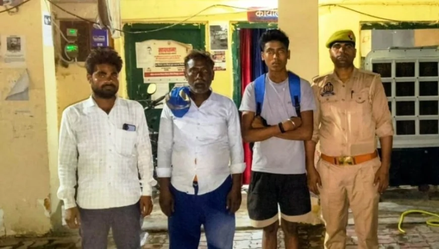 घर से नाराज होकर निकले बेटे को पाकर पिता के चेहरे पर लौटी मुस्कान
