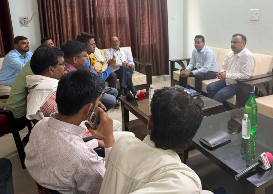 पीसीआई सदस्य ने बैठक कर पत्रकारों की जानी समस्याएं