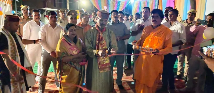 एसपी ने नवसृजित पुलिस चौकी का किया उद्घाटन