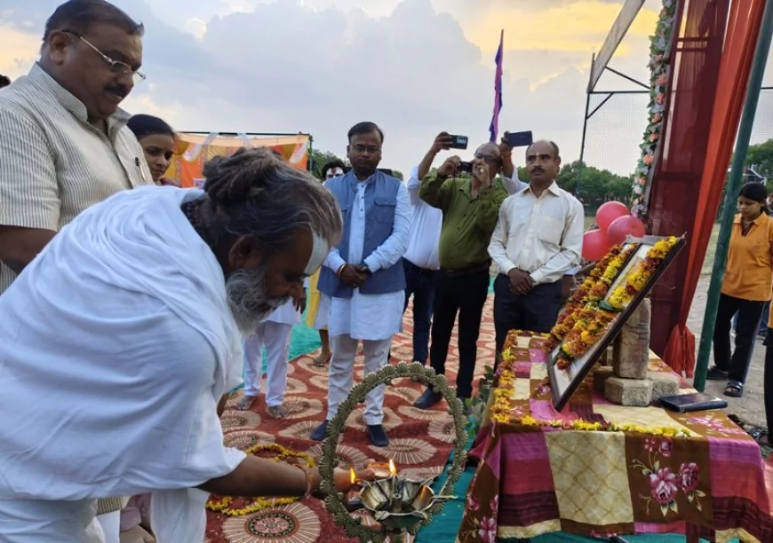 भारतरत्न नानाजी देशमुख क्रिकेट अकादमी का हुआ शुभारंभ