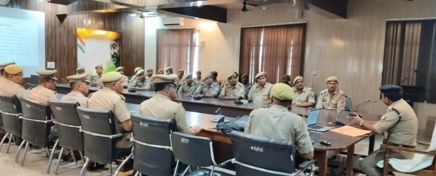 वीवीआईपी भ्रमण को लेकर पुलिस अधिकारी, कर्मचारियों को दिया गया प्रशिक्षण