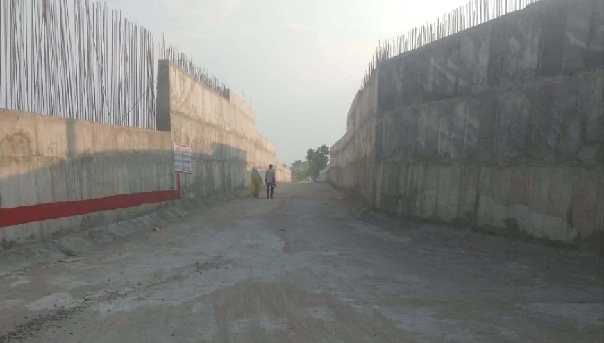 रेलवे फाटक पर सब-वे निर्माण से आवागमन होगा सुगम एवं सुरक्षित
