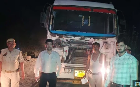 अवैध परिवहन करते 11 वाहन पकड़े