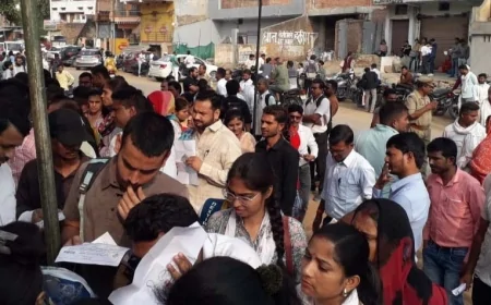 दो पालियों में संपन्न हुई शिक्षक पात्रता परीक्षा